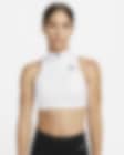 Low Resolution Nike Air Swoosh 1/2-Zip Women's Medium-Support 1-Piece Pad Sports Bra