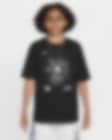 Low Resolution Brooklyn Nets Courtside Nike NBA Max90 T-Shirt (ältere Kinder, Jungen)