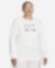 Low Resolution Nike Air Women's French Terry Crew Sweatshirt (Plus Size)