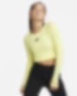Low Resolution Γυναικεία μακρυμάνικη μπλούζα crop χορού Nike Sportswear