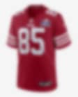Low Resolution George Kittle San Francisco 49ers Super Bowl LVIII Men's Nike NFL Game Jersey