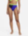 Low Resolution Nike Women's Color-Block High-Waist Swim Bottom