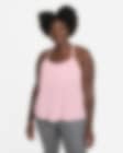 Low Resolution Camiseta de tirantes de ajuste estándar para mujer (talla grande) Nike Dri-FIT One Elastika