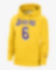 Low Resolution Los Angeles Lakers Essentials Nike NBA-s kapucnis férfi polárpulóver