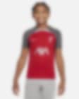 Low Resolution Ποδοσφαιρική πλεκτή μπλούζα Nike Dri-FIT Λίβερπουλ Strike για μεγάλα παιδιά