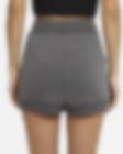 nike french terry yoga shorts