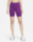 Low Resolution Nike One középmagas derekú, 18 cm-es női kerékpáros rövidnadrág