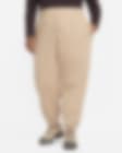 Low Resolution Overdimensionerede Nike Sportswear Phoenix Fleece-sweatpants med høj talje til kvinder (plus size)