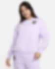 Low Resolution Sweatshirt de futebol folgada de gola redonda Nike Phoenix Fleece Inglaterra para mulher