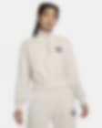 Low Resolution Nike Sportswear Women's Oversized 1/2-Zip Crop Fleece Sweatshirt