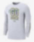 Low Resolution Oregon Back 2 School Men's Nike College Crew-Neck Long-Sleeve T-Shirt