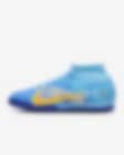 Low Resolution Nike Zoom Mercurial Superfly 9 Academy KM TF Turf High-Top Football Shoes