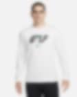 Low Resolution Langærmet Nike-golf-T-shirt til mænd