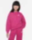 Low Resolution Nike Sportswear Club Fleece ekstra stor sweatshirt til store barn (jente)
