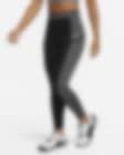 Low Resolution Nike Pro 7/8-Trainings-Leggings mit hohem Bund und Taschen für Damen