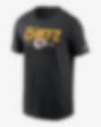 Men's Nike Gray Kansas City Chiefs Logo Essential T-Shirt Size: Medium