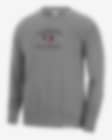 Low Resolution Clark Atlanta Standard Issue Men's Nike College Fleece Crew-Neck Sweatshirt