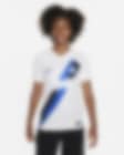 Low Resolution Ποδοσφαιρική φανέλα Nike Dri-FIT εκτός έδρας Ίντερ 2023/24 Stadium για μεγάλα παιδιά