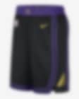Low Resolution Los Angeles Lakers City Edition 2023/24 Erkek Nike Dri-FIT NBA Swingman Erkek Şortu