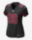 Nike Arizona Cardinals No99 J.J. Watt Black Women's NFL Fashion Game Jersey