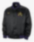 Low Resolution Los Angeles Lakers 2023/24 City Edition Nike NBA-jakke til mænd