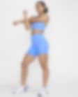 Low Resolution Shorts de ciclismo con bolsillos de 13 cm de tiro alto y media sujeción para mujer Nike Universa