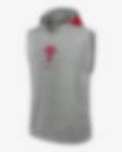 Low Resolution Philadelphia Phillies Authentic Collection Early Work Men’s Nike Dri-FIT MLB Sleeveless Pullover Hoodie