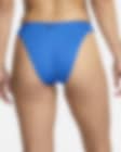Nike Swimming Essentials sling bikini bottoms in light blue