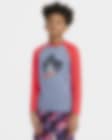 Low Resolution Nike JDI Big Kids' (Boys') Long-Sleeve Hydroguard Swim Shirt