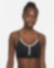 Low Resolution Nike Dri-FIT Indy Sujetador deportivo de sujeción ligera con acolchado y cinta con logotipo - Mujer