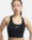 Low Resolution Nike Swoosh 中度支撐型女款襯墊長版運動內衣