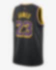 M - BNWT - Lebron James Los Angeles Lakers Earned Edition NBA Swingman  Jersey