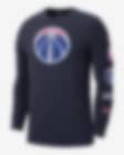 Low Resolution Washington Wizards City Edition Men's Nike NBA Long-Sleeve T-Shirt