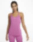 Low Resolution Camisola sem mangas de corte padrão Nike Dri-FIT One Elastika para mulher