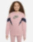 Low Resolution Nike Air Older Kids' (Girls') French Terry Sweatshirt