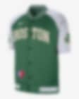 Low Resolution Boston Celtics Showtime City Edition Men's Nike Dri-FIT NBA Short-Sleeve Jacket