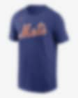 Low Resolution Nike Wordmark (MLB New York Mets) Men's T-Shirt