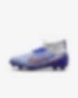 Low Resolution Chaussure de football à crampons pour terrain sec Nike Jr. Zoom Mercurial Superfly 9 Pro CR7 FG pour jeune enfant/enfant plus âgé