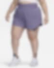 Low Resolution Shorts de tiro ultraalto de 8 cm con forro de ropa interior para mujer (talla grande) Nike Dri-FIT One
