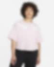 Low Resolution Nike Sportswear Swoosh Women's Cropped T-Shirt (Plus Size)
