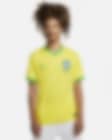 Nike Brazil Mens XL Soccer Shirt Yellow New DH7585 740