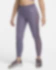 Low Resolution Γυναικείο κολάν μεσαίου καβάλου 7/8 με φάσες από διχτυωτό υλικό Nike Pro