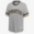 Low Resolution MLB Pittsburgh Pirates (Roberto Clemente) Men's Cooperstown Baseball Jersey