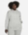 Low Resolution Γυναικείο φούτερ με κουκούλα σε φαρδιά γραμμή Nike Sportswear Phoenix Fleece (μεγάλα μεγέθη)