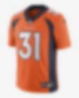 Low Resolution Justin Simmons Denver Broncos Men's Nike Dri-FIT NFL Limited Football Jersey