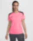 Low Resolution Damska koszulka piłkarska z krótkim rękawem Dri-FIT Nike Strike