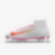 Low Resolution Nike Mercurial Superfly 10 Elite By You Personalisierbarer High-Top-Fußballschuh für normalen Rasen