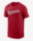 Low Resolution Washington Nationals Fuse Wordmark Men's Nike MLB T-Shirt