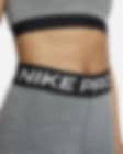 NIKE Nike Pro 365 Women's Mid-Rise Cropped Mesh Panel Leggings, Deep jade  Women's