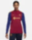Low Resolution FC Barcelona Strike Camiseta de entrenamiento de fútbol Nike Dri-FIT - Mujer